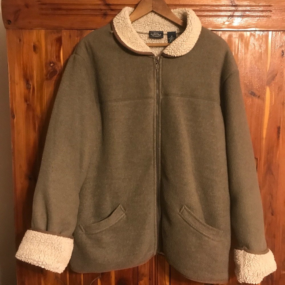 Sonoma Sherpa Lined Winter Coat